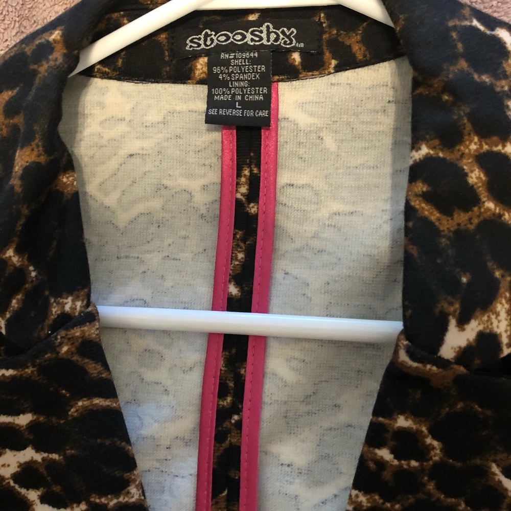 Cheetah blazer - Picture 4 of 5